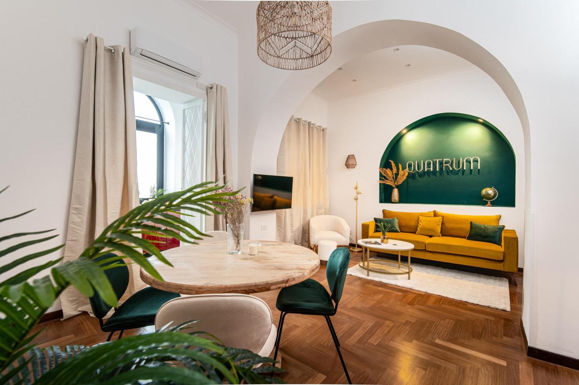 Quatrum Apartment Napoli Eksteriør billede
